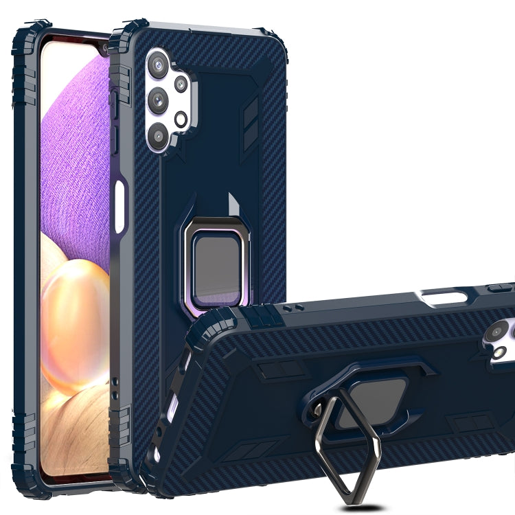 Carbon Fiber Protective Case with 360 Degree Rotating Ring Holder