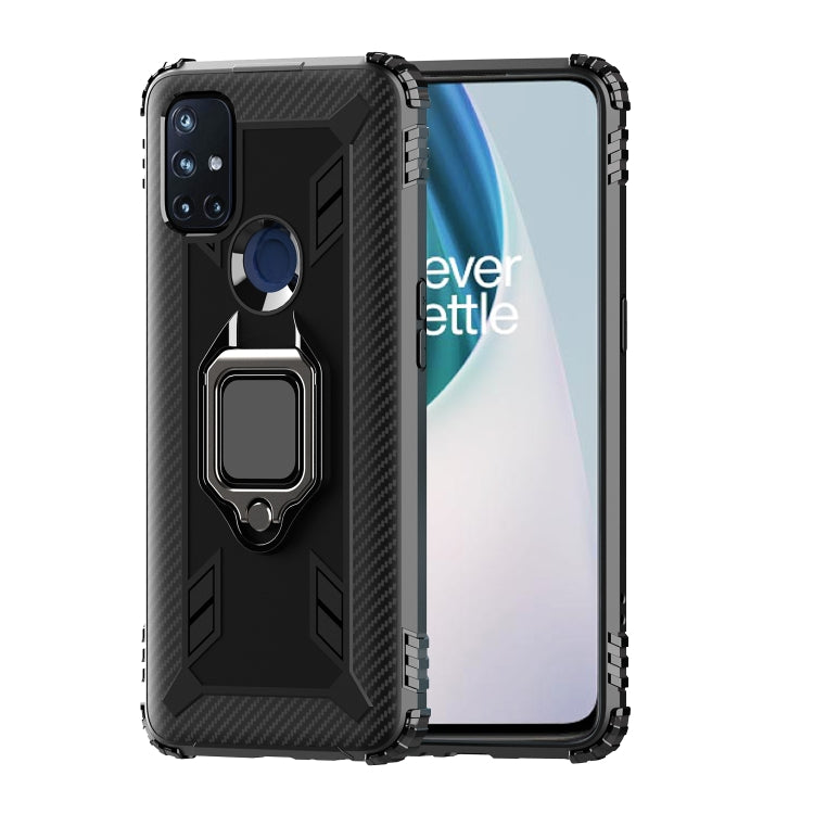 Carbon Fiber Protective Case with 360 Degree Rotating Ring Holder