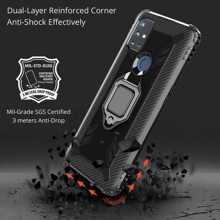 Carbon Fiber Protective Case with 360 Degree Rotating Ring Holder