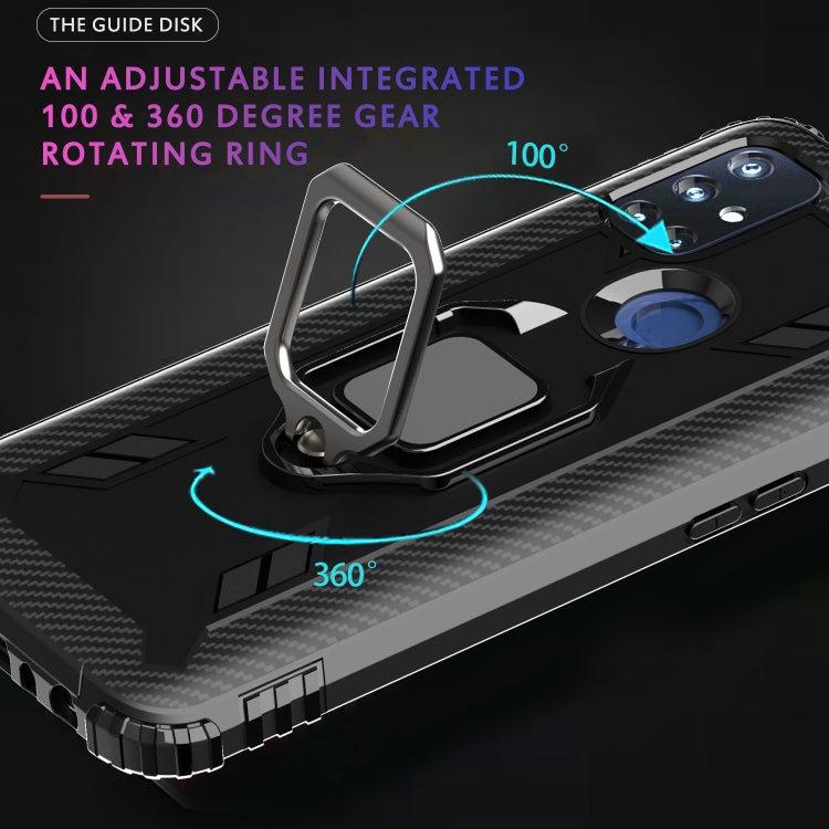 Carbon Fiber Protective Case with 360 Degree Rotating Ring Holder