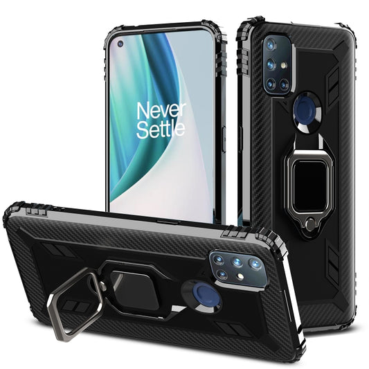 Carbon Fiber Protective Case with 360 Degree Rotating Ring Holder
