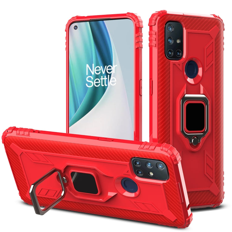Carbon Fiber Protective Case with 360 Degree Rotating Ring Holder