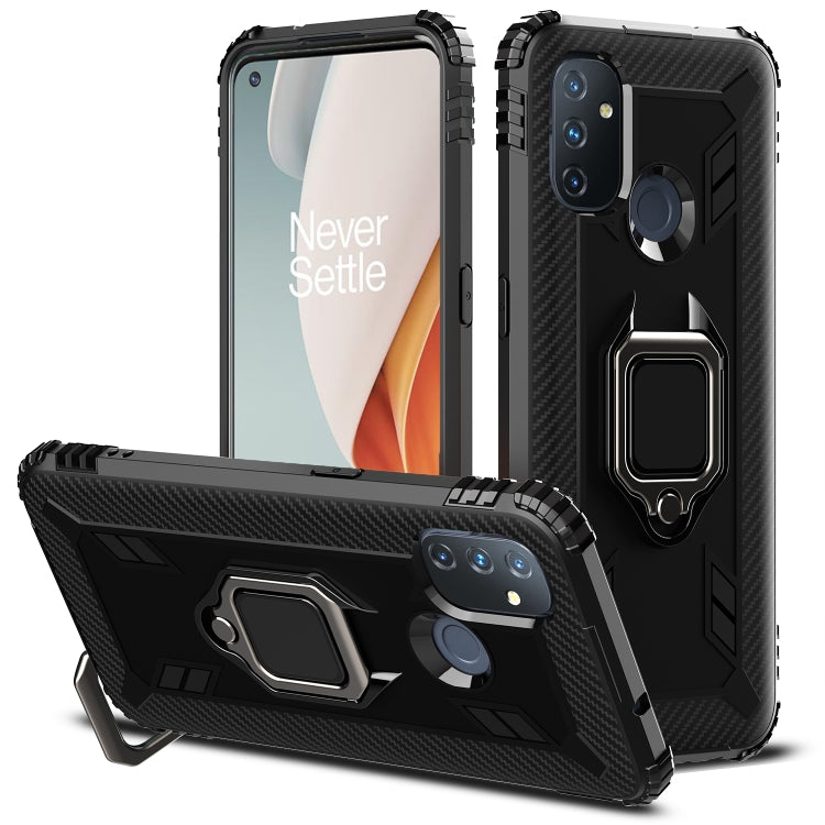Carbon Fiber Protective Case with 360 Degree Rotating Ring Holder