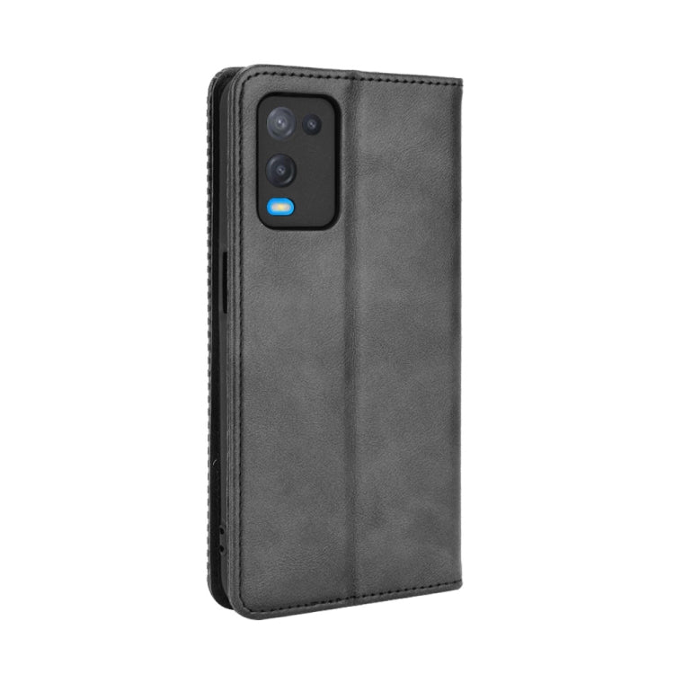 Magnetic Buckle Retro Crazy Horse Texture Horizontal Flip Leather Case with Holder & Card Slots & Photo Frame, For OPPO A54 4G, For OPPO A93 5G, For OPPO A94 4G / F19 Pro 4G / Reno5 F, For OPPO Find X3 Lite / Reno5 5G, For OPPO Realme C21              ...