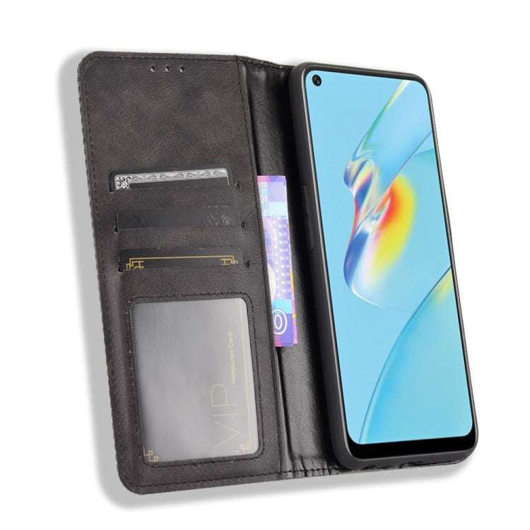Magnetic Buckle Retro Crazy Horse Texture Horizontal Flip Leather Case with Holder & Card Slots & Photo Frame, For OPPO A54 4G, For OPPO A93 5G, For OPPO A94 4G / F19 Pro 4G / Reno5 F, For OPPO Find X3 Lite / Reno5 5G, For OPPO Realme C21              ...