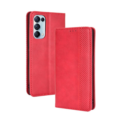 Magnetic Buckle Retro Crazy Horse Texture Horizontal Flip Leather Case with Holder & Card Slots & Photo Frame, Series 2