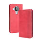 Magnetic Buckle Retro Crazy Horse Texture Horizontal Flip Leather Case with Holder & Card Slots & Photo Frame, Series 1