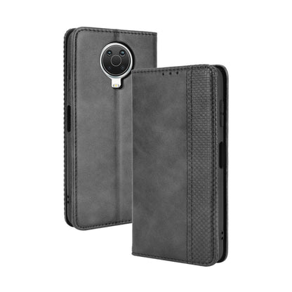 Magnetic Buckle Retro Crazy Horse Texture Horizontal Flip Leather Case with Holder & Card Slots & Photo Frame, Series 1