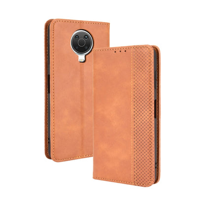 Magnetic Buckle Retro Crazy Horse Texture Horizontal Flip Leather Case with Holder & Card Slots & Photo Frame, Series 1