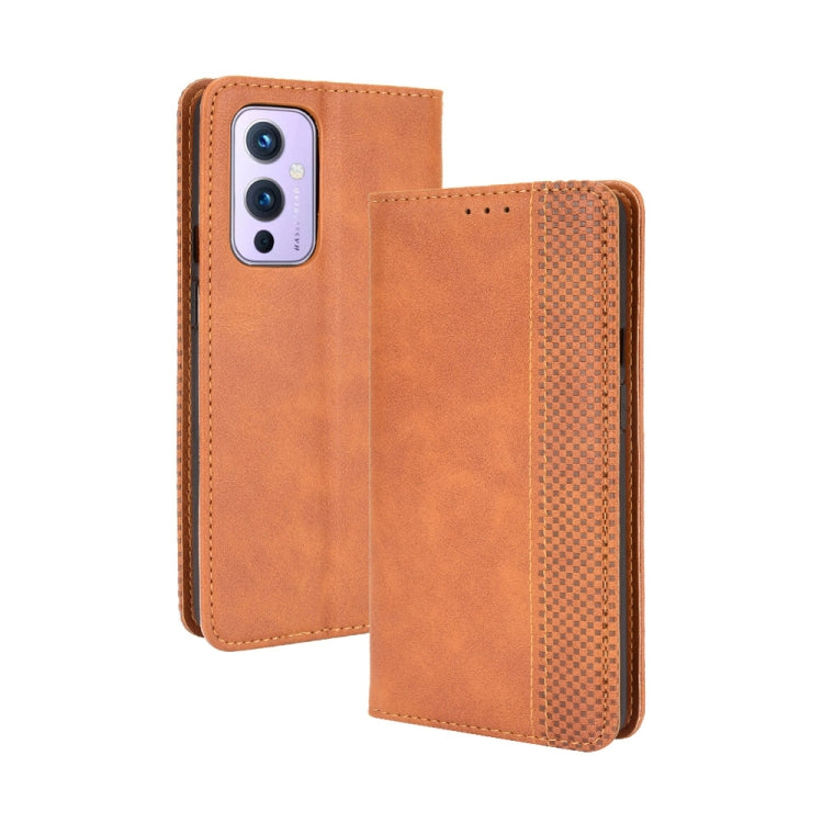 Magnetic Buckle Retro Crazy Horse Texture Horizontal Flip Leather Case with Holder & Card Slots & Photo Frame, Series 1