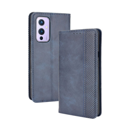 Magnetic Buckle Retro Crazy Horse Texture Horizontal Flip Leather Case with Holder & Card Slots & Photo Frame, Series 1