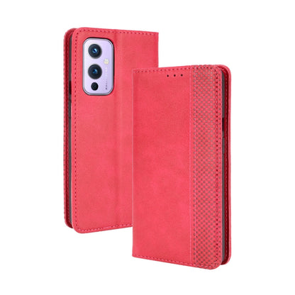 Magnetic Buckle Retro Crazy Horse Texture Horizontal Flip Leather Case with Holder & Card Slots & Photo Frame, Series 1