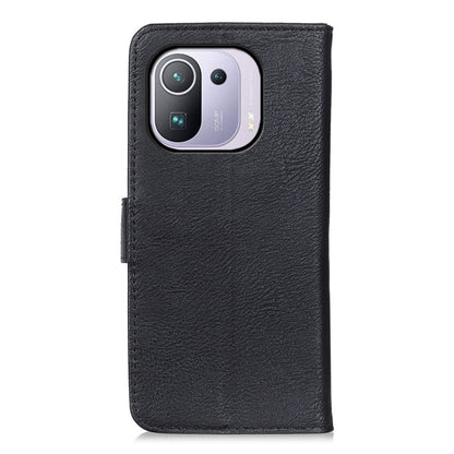 KHAZNEH Cowhide Texture Horizontal Flip Leather Case with Holder & Card Slots & Wallet, For Xiaomi Mi 11 Pro 5G / 4G, For Xiaomi Mi 11 Lite 5G / 4G, For OPPO F19 Pro+ 5G / Reno5 Z