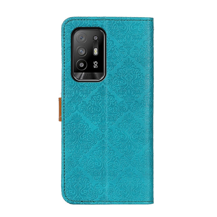 European Floral Embossed Horizontal Flip PU Leather Case with Holder & Card Slots & Wallet & Photo Frame, For OPPO F19 Pro+ 5G / Reno5 Z, For Xiaomi Mi 11 Pro 5G / 4G, For Xiaomi Mi 11 Lite 5G / 4G