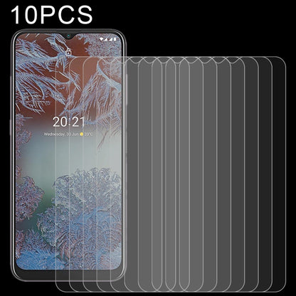 10 PCS 0.26mm 9H 2.5D Tempered Glass Film, For Nokia X20 (10 PCS), For Nokia X10 (10 PCS), For Nokia G20 (10 PCS), For Nokia G10 (10 PCS)