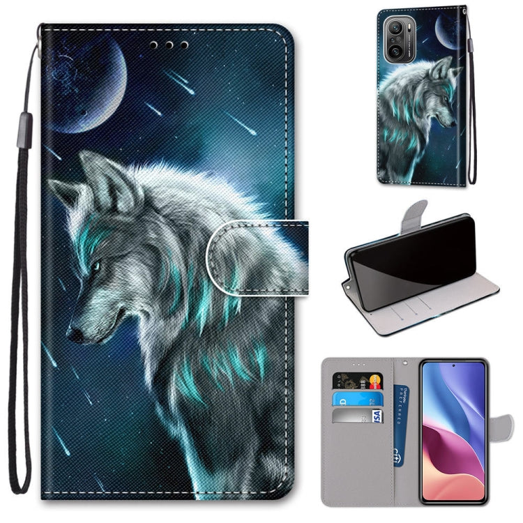 Coloured Drawing Cross Texture Horizontal Flip PU Leather Case with Holder & Card Slots & Wallet & Lanyard, Series 1