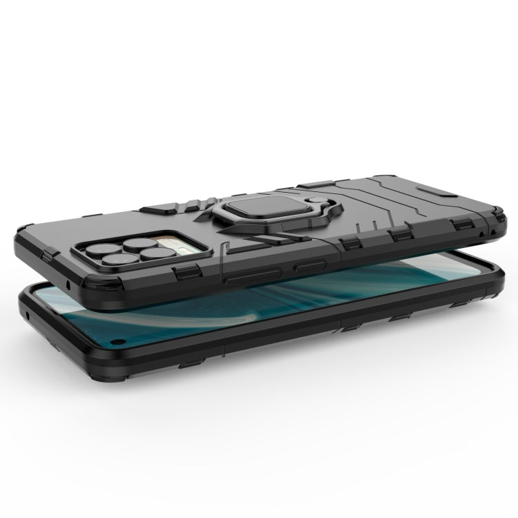 Shockproof PC + TPU Protective Case with Magnetic Ring Holder, For OPPO Realme 8, For OnePlus 9R, For Xiaomi Mi 11 Lite