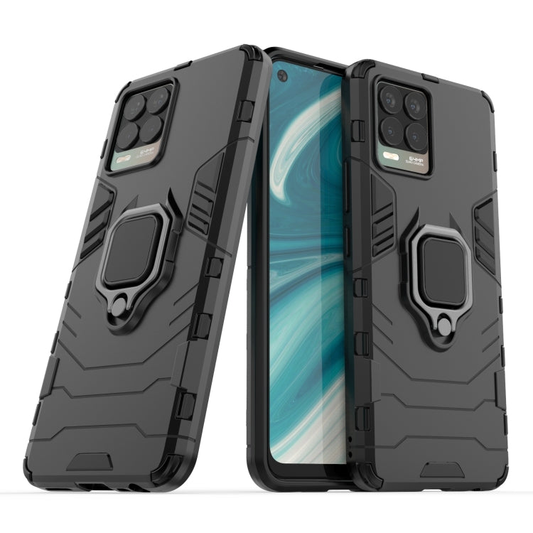 Shockproof PC + TPU Protective Case with Magnetic Ring Holder