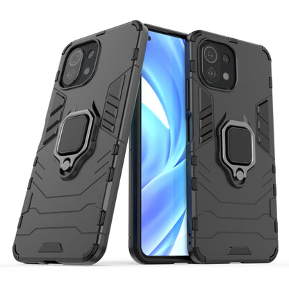 Shockproof PC + TPU Protective Case with Magnetic Ring Holder