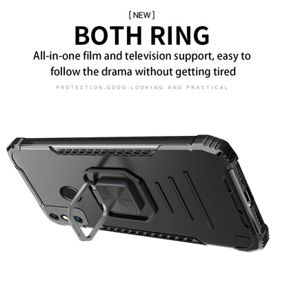 Fierce Warrior Series Armor All-inclusive Shockproof Aluminum Alloy + TPU Protective Case with Ring Holder