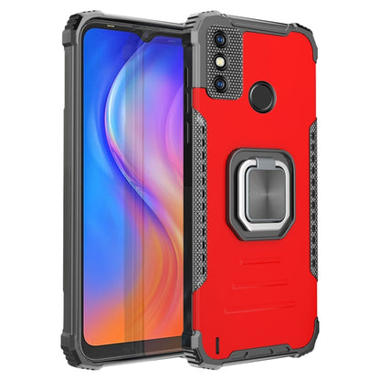 Fierce Warrior Series Armor All-inclusive Shockproof Aluminum Alloy + TPU Protective Case with Ring Holder