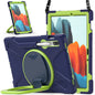 Silicone + PC Protective Case with Holder & Shoulder Strap, Series 2