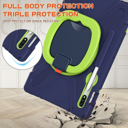 Silicone + PC Protective Case with Holder & Shoulder Strap, Series 2