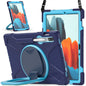 Silicone + PC Protective Case with Holder & Shoulder Strap, Series 2