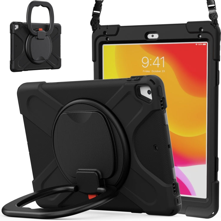 Silicone + PC Protective Case with Holder & Shoulder Strap, Series 1