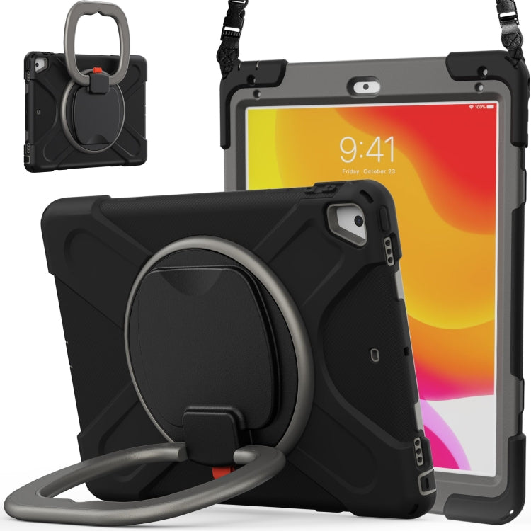 Silicone + PC Protective Case with Holder & Shoulder Strap, Series 1