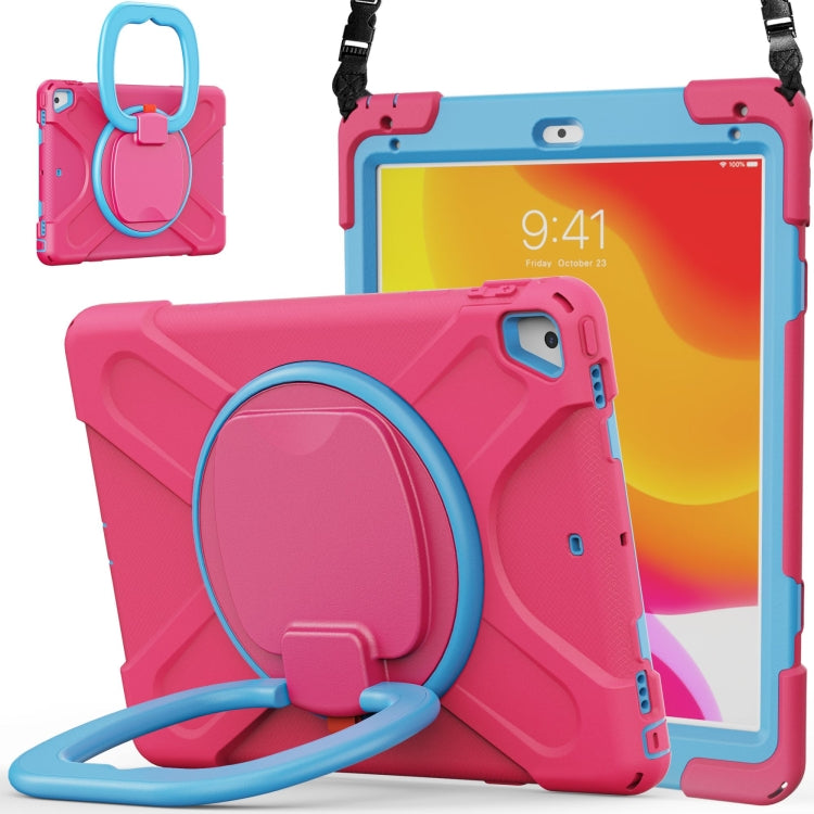 Silicone + PC Protective Case with Holder & Shoulder Strap, Series 1