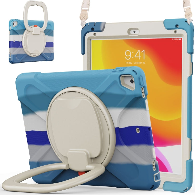 Silicone + PC Protective Case with Holder & Shoulder Strap, Series 1