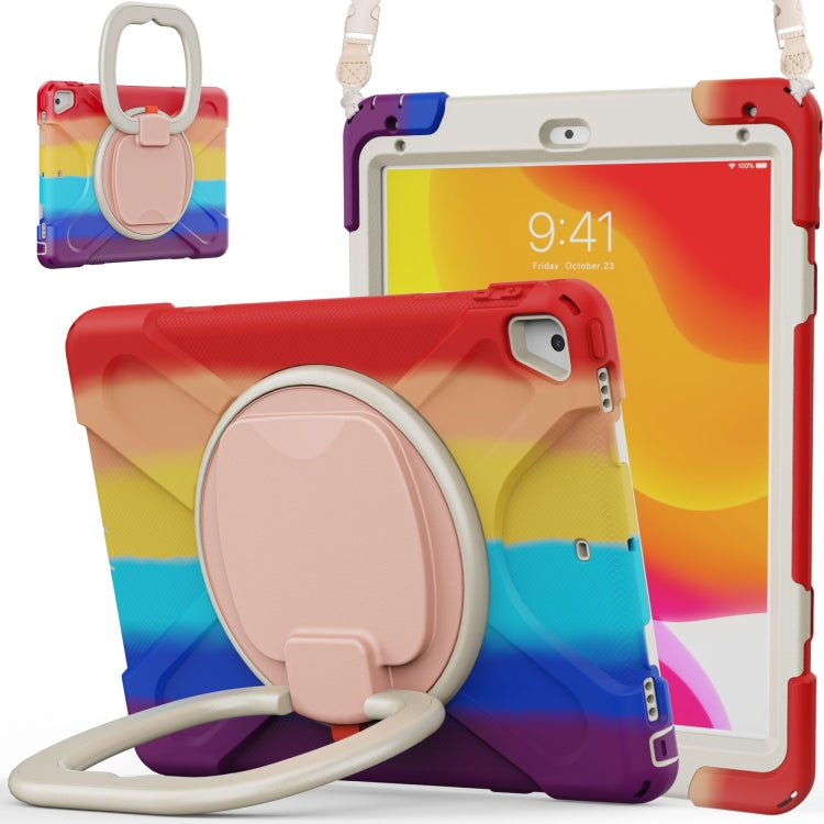 Silicone + PC Protective Case with Holder & Shoulder Strap, Series 1