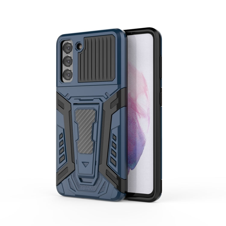 War Chariot Series Armor All-inclusive Shockproof PC + TPU Protective Case with Invisible Holder