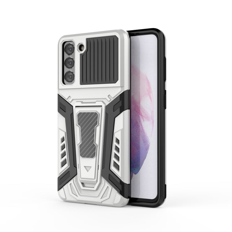 War Chariot Series Armor All-inclusive Shockproof PC + TPU Protective Case with Invisible Holder