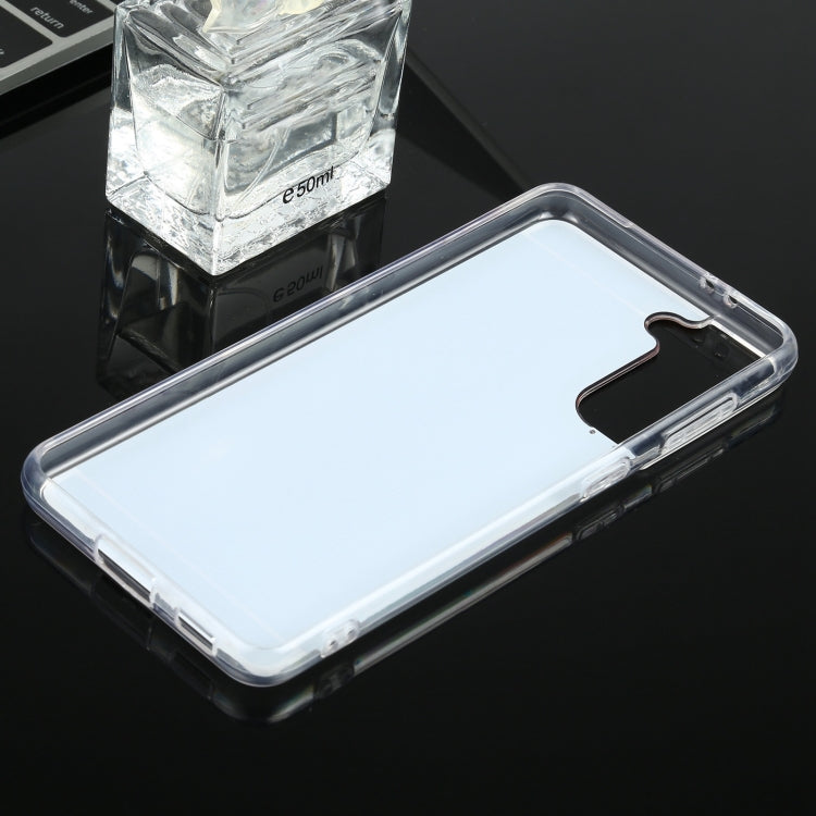 TPU + Acrylic Luxury Plating Mirror Phone Case Cover