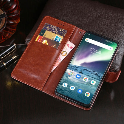 idewei Crazy Horse Texture Horizontal Flip Leather Case with Holder & Card Slots & Wallet, Series 4