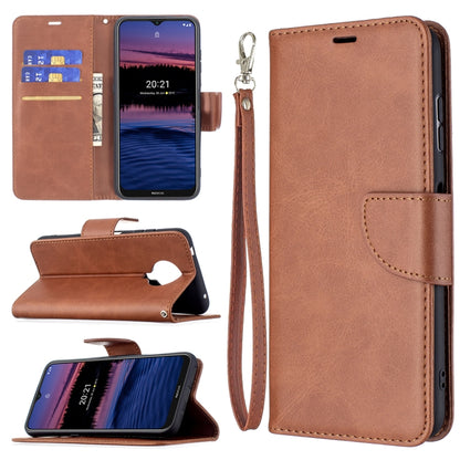 Retro Lambskin Texture Pure Color Horizontal Flip PU Leather Case with Holder & Card Slots & Wallet & Lanyard, For Samsung Galaxy S21 FE, For Nokia G20, For Nokia 1.4