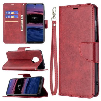 Retro Lambskin Texture Pure Color Horizontal Flip PU Leather Case with Holder & Card Slots & Wallet & Lanyard, For Samsung Galaxy S21 FE, For Nokia G20, For Nokia 1.4
