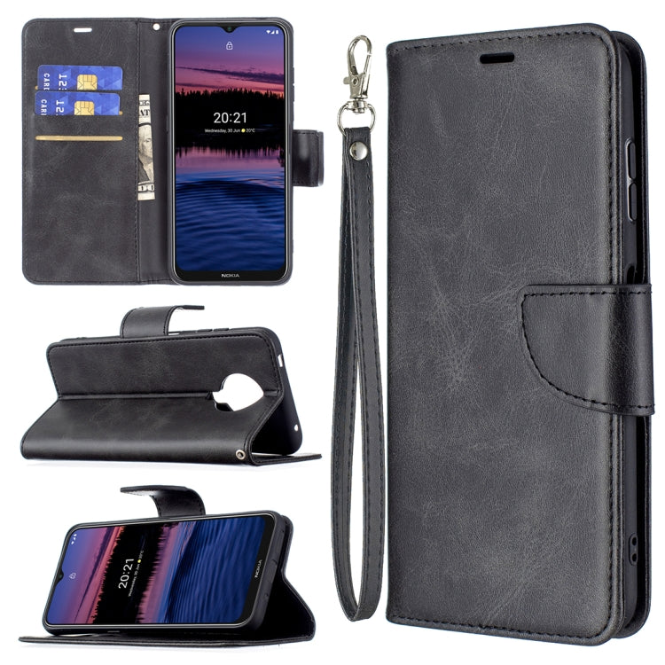 Retro Lambskin Texture Pure Color Horizontal Flip PU Leather Case with Holder & Card Slots & Wallet & Lanyard, For Samsung Galaxy S21 FE, For Nokia G20, For Nokia 1.4