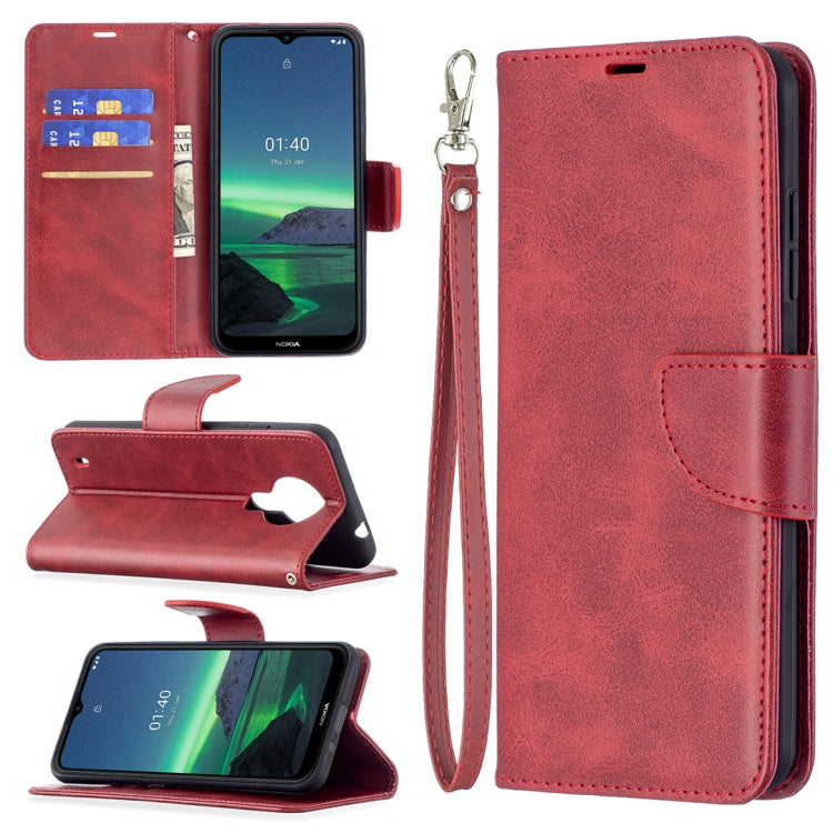 Retro Lambskin Texture Pure Color Horizontal Flip PU Leather Case with Holder & Card Slots & Wallet & Lanyard, For Samsung Galaxy S21 FE, For Nokia G20, For Nokia 1.4