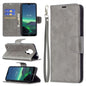 Retro Lambskin Texture Pure Color Horizontal Flip PU Leather Case with Holder & Card Slots & Wallet & Lanyard, For Samsung Galaxy S21 FE, For Nokia G20, For Nokia 1.4