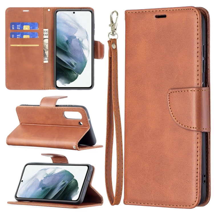 Retro Lambskin Texture Pure Color Horizontal Flip PU Leather Case with Holder & Card Slots & Wallet & Lanyard, For Samsung Galaxy S21 FE, For Nokia G20, For Nokia 1.4