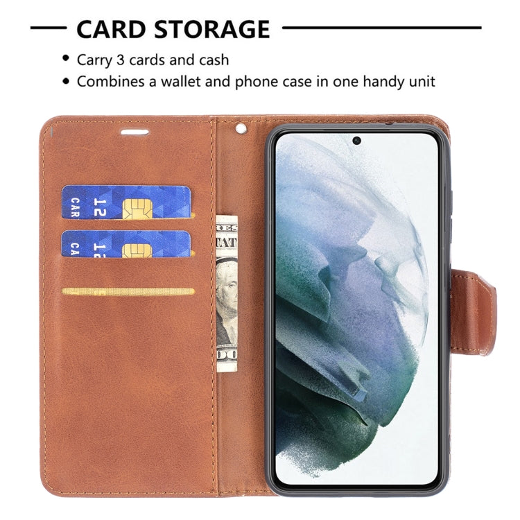 Retro Lambskin Texture Pure Color Horizontal Flip PU Leather Case with Holder & Card Slots & Wallet & Lanyard, For Samsung Galaxy S21 FE, For Nokia G20, For Nokia 1.4