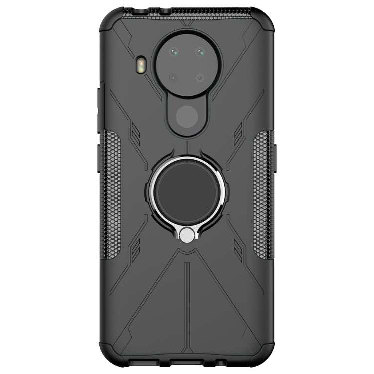 Machine Armor Bear Shockproof PC + TPU Protective Case with Ring Holder