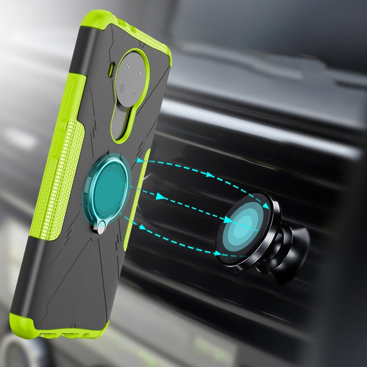 Machine Armor Bear Shockproof PC + TPU Protective Case with Ring Holder