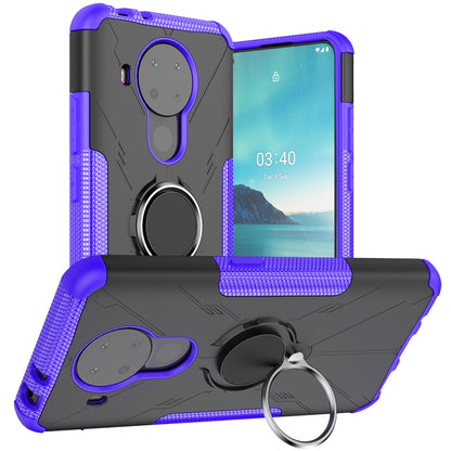 Machine Armor Bear Shockproof PC + TPU Protective Case with Ring Holder