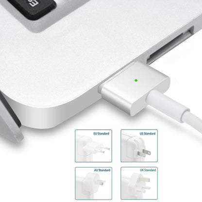 A1435 60W 16.5V 3.65A 5 Pin MagSafe 2 Power Adapter for MacBook, Cable Length: 1.6m,