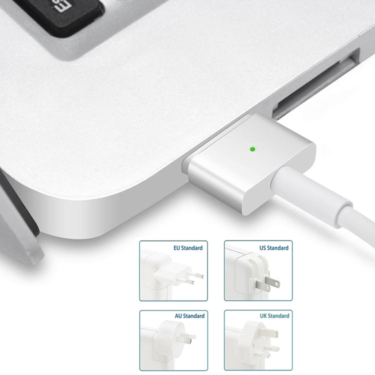 A1424 85W 20V 4.25A 5 Pin MagSafe 2 Power Adapter for MacBook, Cable Length: 1.6m,