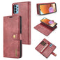 DG.MING Crazy Horse Texture Flip Detachable Magnetic Leather Case with Holder & Card Slots & Wallet, For Samsung Galaxy A32 4G